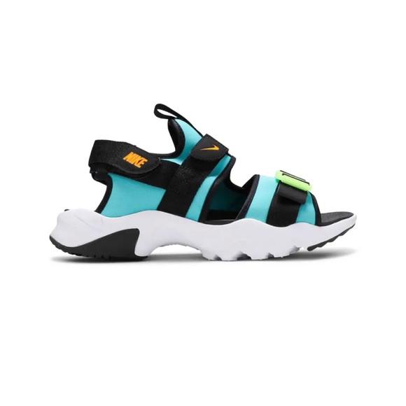 Nike Kids Sandals - Blue and Black - Picture 3 of 10